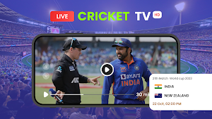 Live Cricket TV - HD Streaming Screenshot 1