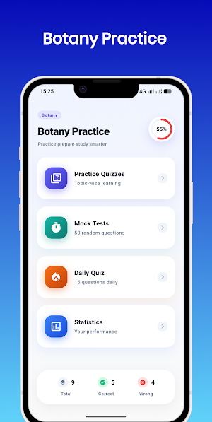Botany Practice Screenshot 0