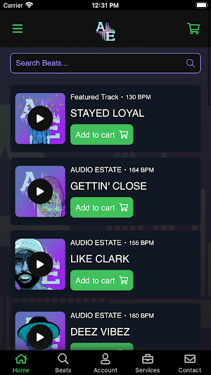 Audio Estate Screenshot 0