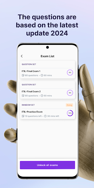 ITIL Foundation Exam Simulator Screenshot 2