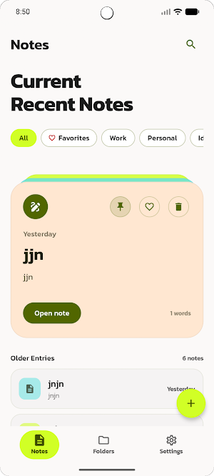 Notepad Simple Screenshot 0