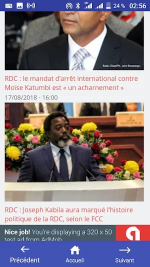 Infos.Afrique Screenshot 3