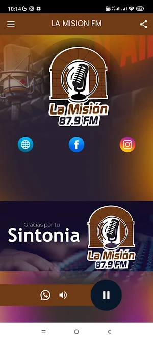 Radio La Mision Fm De Trinidad Screenshot 2