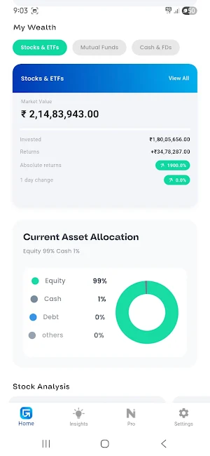 Genvest- AI Wealth Management Screenshot 2