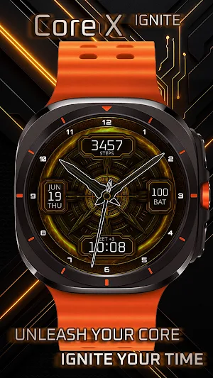 Core X Ignite Watch Face Screenshot 2