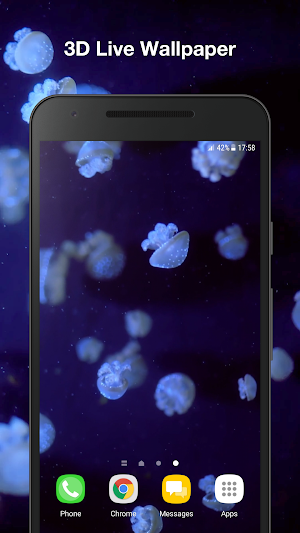 Aquarium 3D Live Wallpaper Screenshot 0