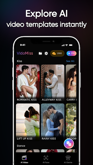VidoMiss- AI Video Photo Maker Screenshot 3