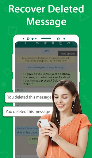 Recover Deleted for whatsapp Screenshot 2
