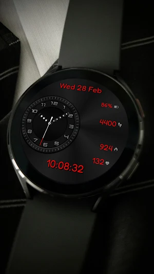 Hybrid Sport Watch face 02 Screenshot 1