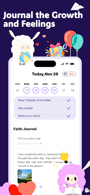 FaithTime: Habit Tracker Screenshot 3