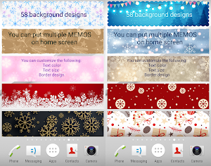 Sticky Memo Notepad *Christmas* Screenshot 2