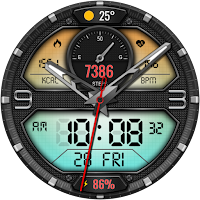 Hybrid SINUGAT WS08 Watch face