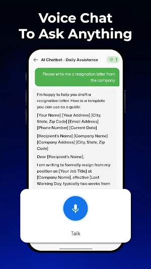 AI Chatbot - Daily Assistance Screenshot 1