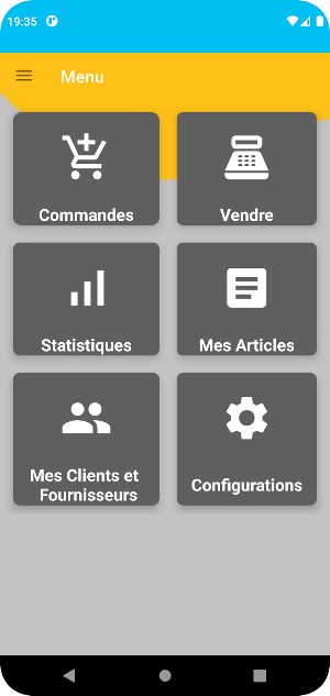 Sales and Stock Management Screenshot 0