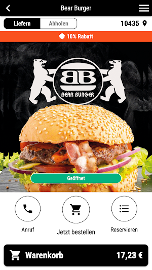 Bear Burger Screenshot 0