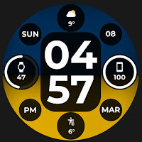 Night 145 - Digital Watch Face