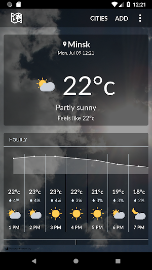 Belarus Weather Screenshot 0