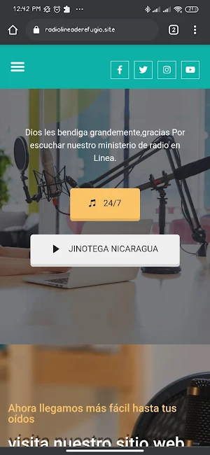 Radio Linea de Refugio Screenshot 2