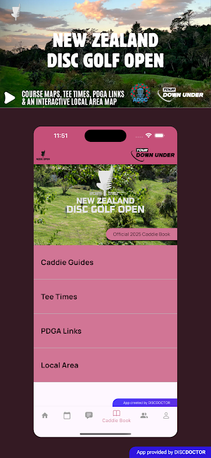 NZ Disc Golf Open Screenshot 3