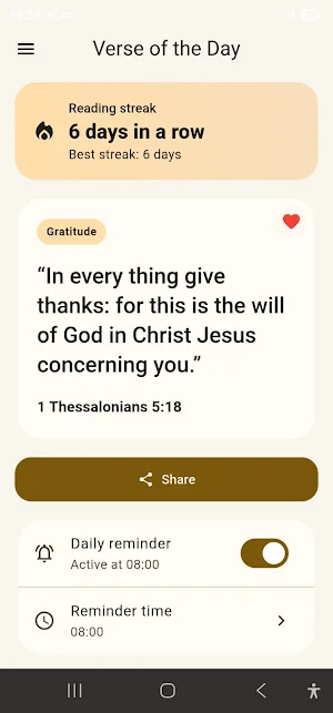 Daily Verse Screenshot 0