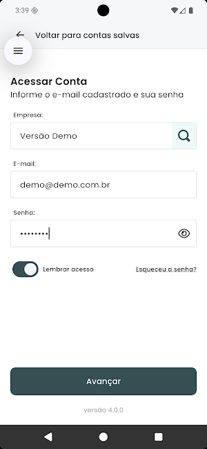 CV CRM: Correspondente Screenshot 2