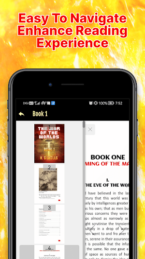 War Of The Worlds EBook Reader Screenshot 2