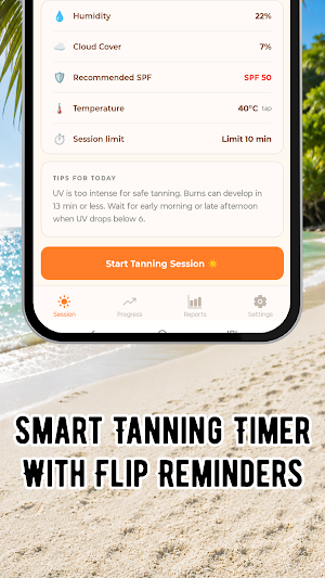 UV Index Tanning & Sun Tracker Screenshot 2