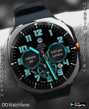 Chronograph Hybrid Wear OS 4+ Screenshot 2