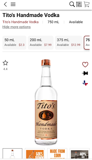Taj Wine and Liquor Screenshot 1