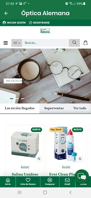 Optica Alemana Screenshot 2
