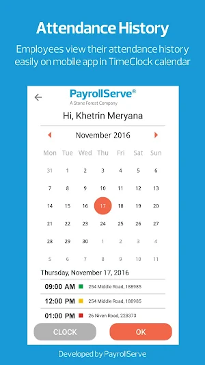 PayDay! TimeClock Screenshot 3