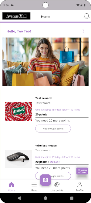 Avenue Mall Loyalty Club Screenshot 0
