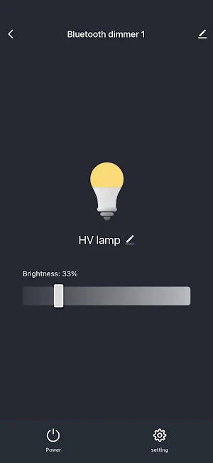 BT Light Control Screenshot 1