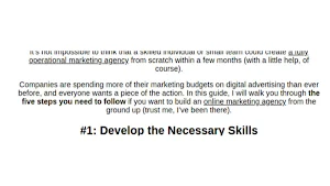DIgital Agency Guide Screenshot 1