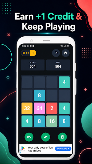 2048 Classic - Number Puzzle Screenshot 2