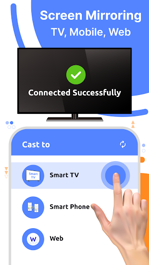 Screen mirror: TV cast, Mobile Screenshot 0