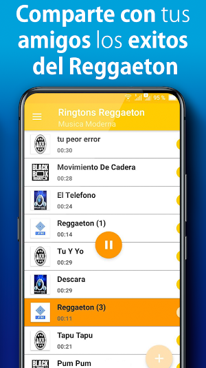 Ringtones Reggaeton  Music Screenshot 1