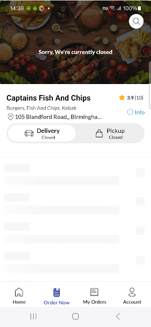 Captains Fish And Chips Screenshot 2