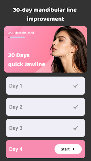 Girly Jawline Trainer Screenshot 0