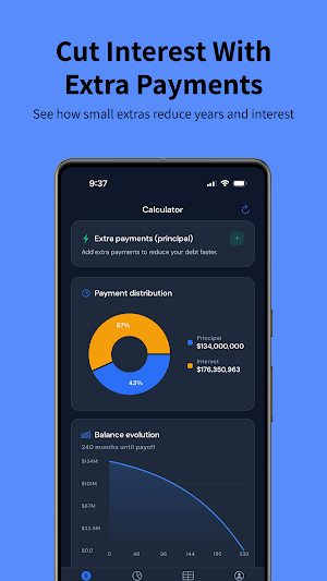 Loan Calculator - EMI Planner Screenshot 2