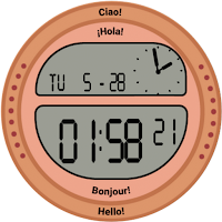 Pink Oval Watch Face