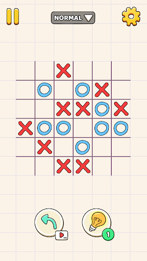 Tic Tac Toe - 2 Player XO Screenshot 1