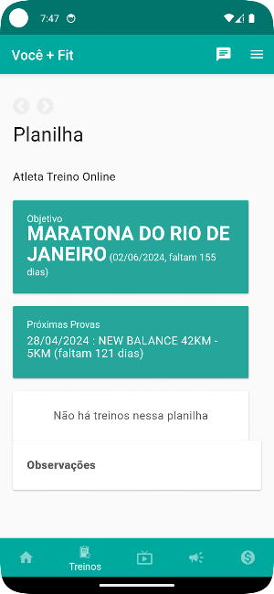 Você + Fit Screenshot 2