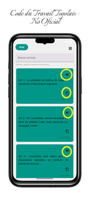 Code du Travail Togolais Screenshot 0