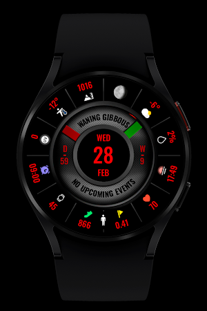 WR 015 Analog Watch Face Screenshot 2