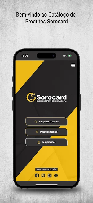 Sorocard - Catálogo Screenshot 0