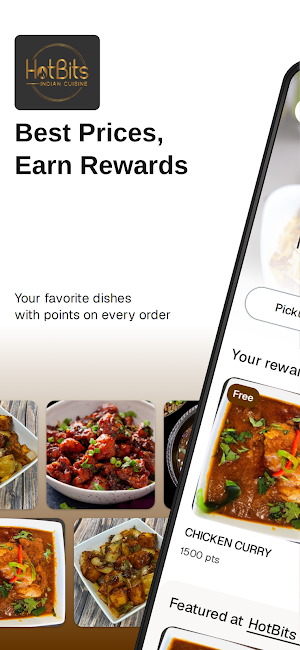 HotBits Indian Cuisine Screenshot 0
