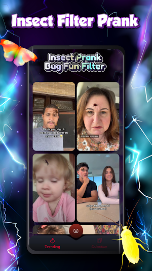 Insect Prank: Bug Fun Filter Screenshot 0