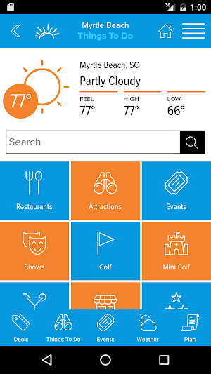 Myrtle Beach FUNOfficial Guide Screenshot 0