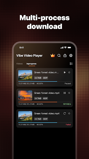 Vibe Video Player Screenshot 1
